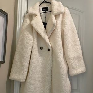 Sherpa long coat. Brand New